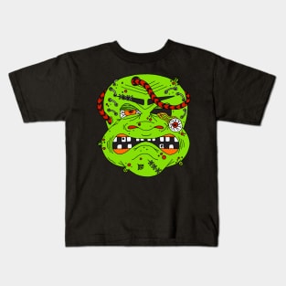 Halloween Horror Creepy Monster Character Kids T-Shirt